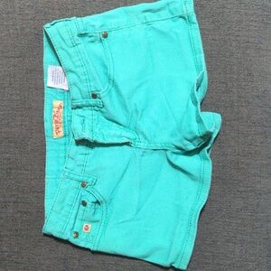 Paris Blues Teal Shorts
